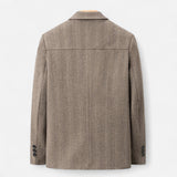 Legacy Sydney | Men’s Wool Blend Jacket – Business Lapel Elegance