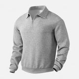 Legacy Sydney | Men’s Long-Sleeved Polo Shirt | Zipper Lapel