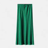 Legacy Sydney | Women's Elegant High-Waist Satin Skirt