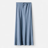 Legacy Sydney | Women's Elegant High-Waist Satin Skirt