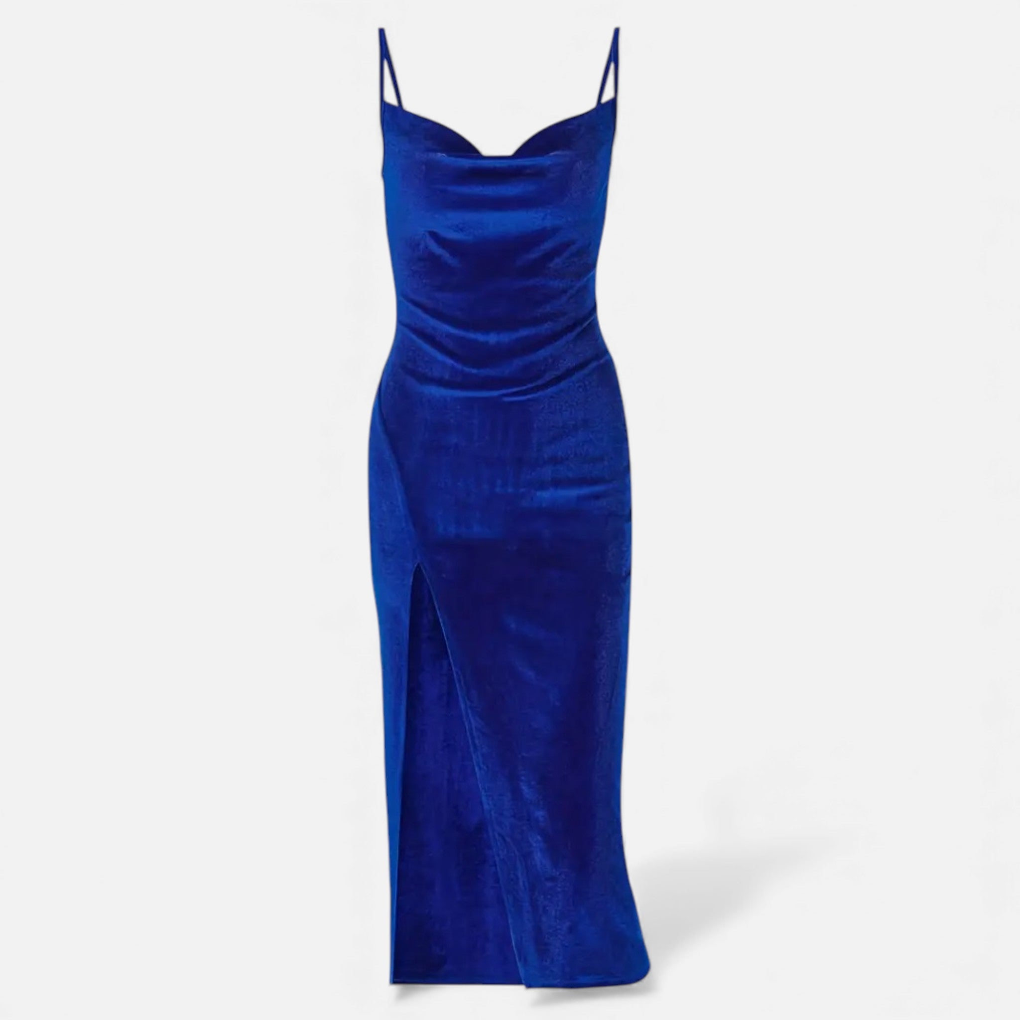 Legacy Sydney | Women’s Ruched Spaghetti Strap Evening Dress