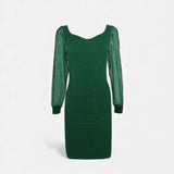 Legacy Sydney | Women’s V-Neck Sequin Mesh Bodycon Dress