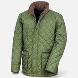 Legacy Sydney | Men’s Quilted Gold Fleece-Lined Jacket