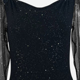 Legacy Sydney | Women’s V-Neck Sequin Mesh Bodycon Dress