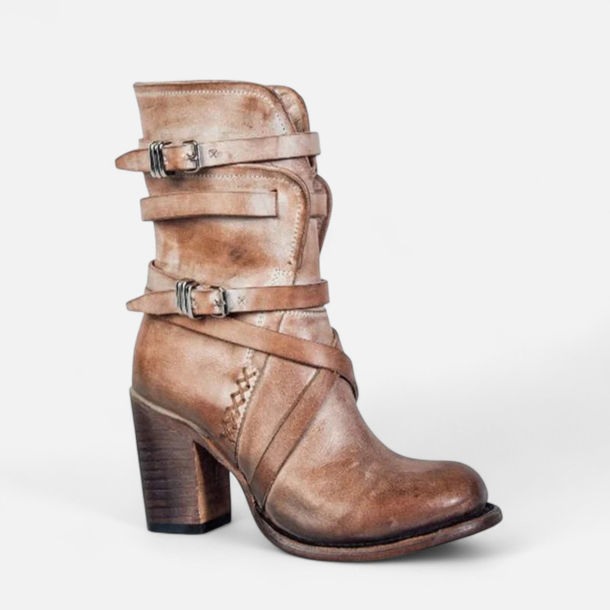 Legacy Sydney | Women’s Leather High-Knee Boots – Winter Heritage Elegance