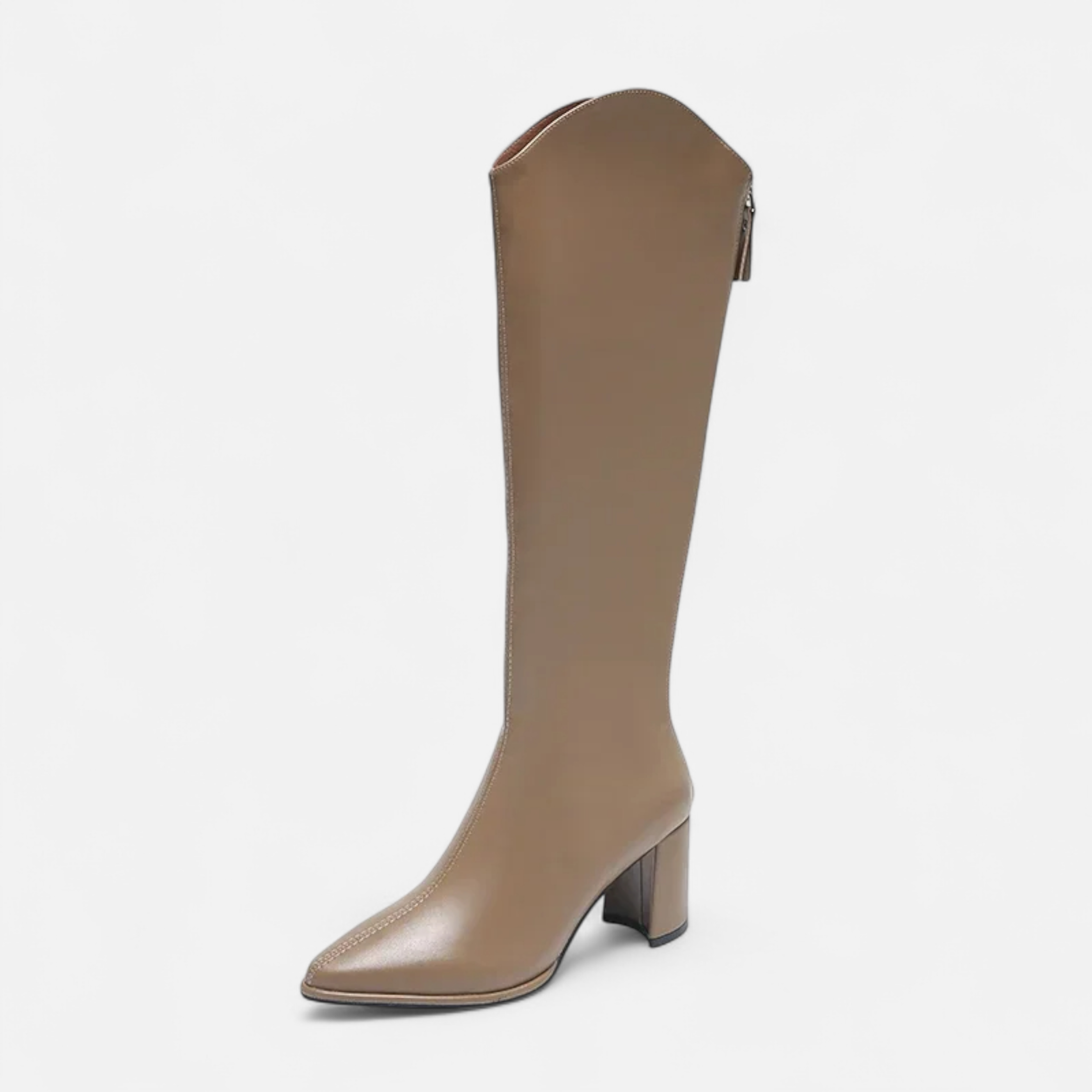 Legacy Sydney | Women’s Knee-High Zip Heeled Boots