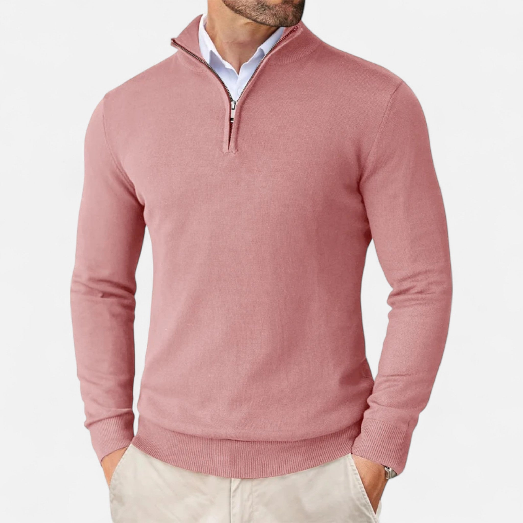 Legacy Sydney | Men’s Slim-Fit Sweater Quarter-Zip