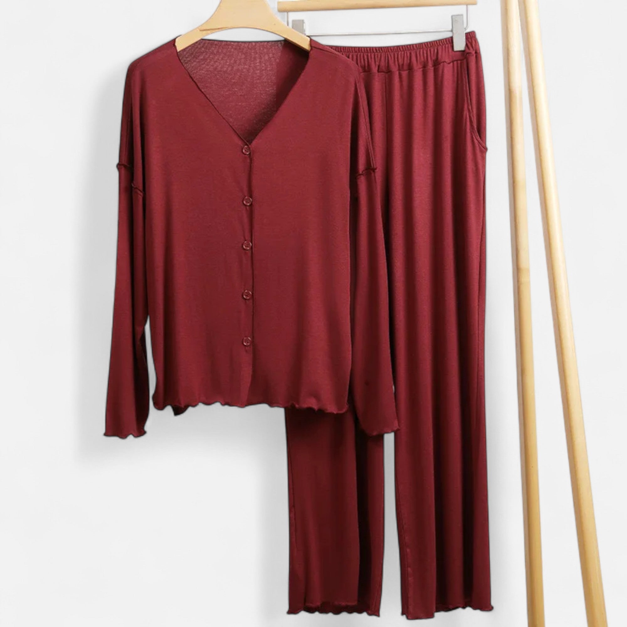 Legacy Sydney | Women’s Two-Piece Cashmere-Touch Loungewear Set